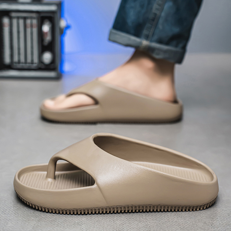Chanclas para hombres y mujeres EVA en ángulo, zapatillas de interior para el hogar, chanclas transfronterizas, flip flops