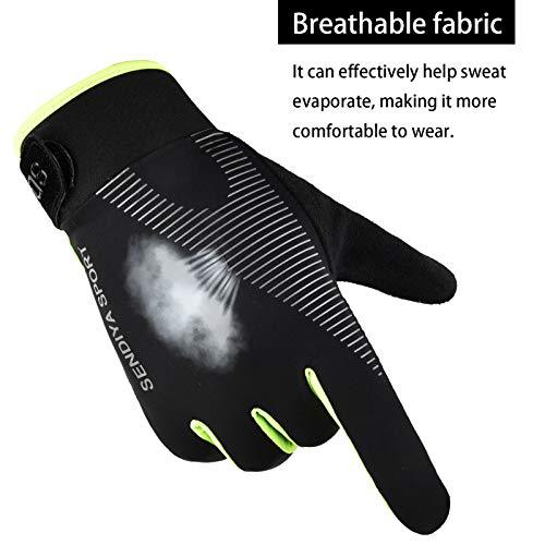 Guantes de protección solar de verano ciclismo hombres y mujeres seda de hielo transpirable delgada deportes al aire libre pesca antideslizante pantalla táctil fábrica al por mayor