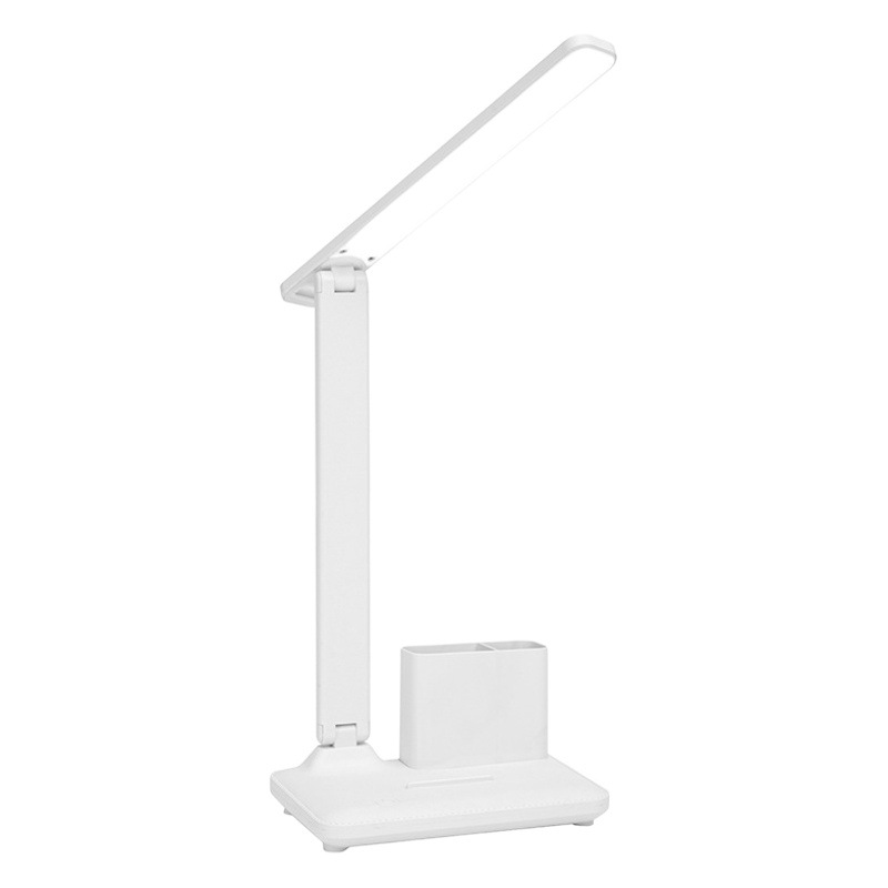 Nueva lámpara de mesa LED táctil protección ocular carga plegable giratorio dormitorio aprendizaje dedicado plug-in lectura estudiante lámpara de mesa