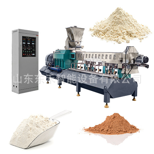 麦麸膳食代餐粉设备 营养粉生产设备 核桃糊生产线