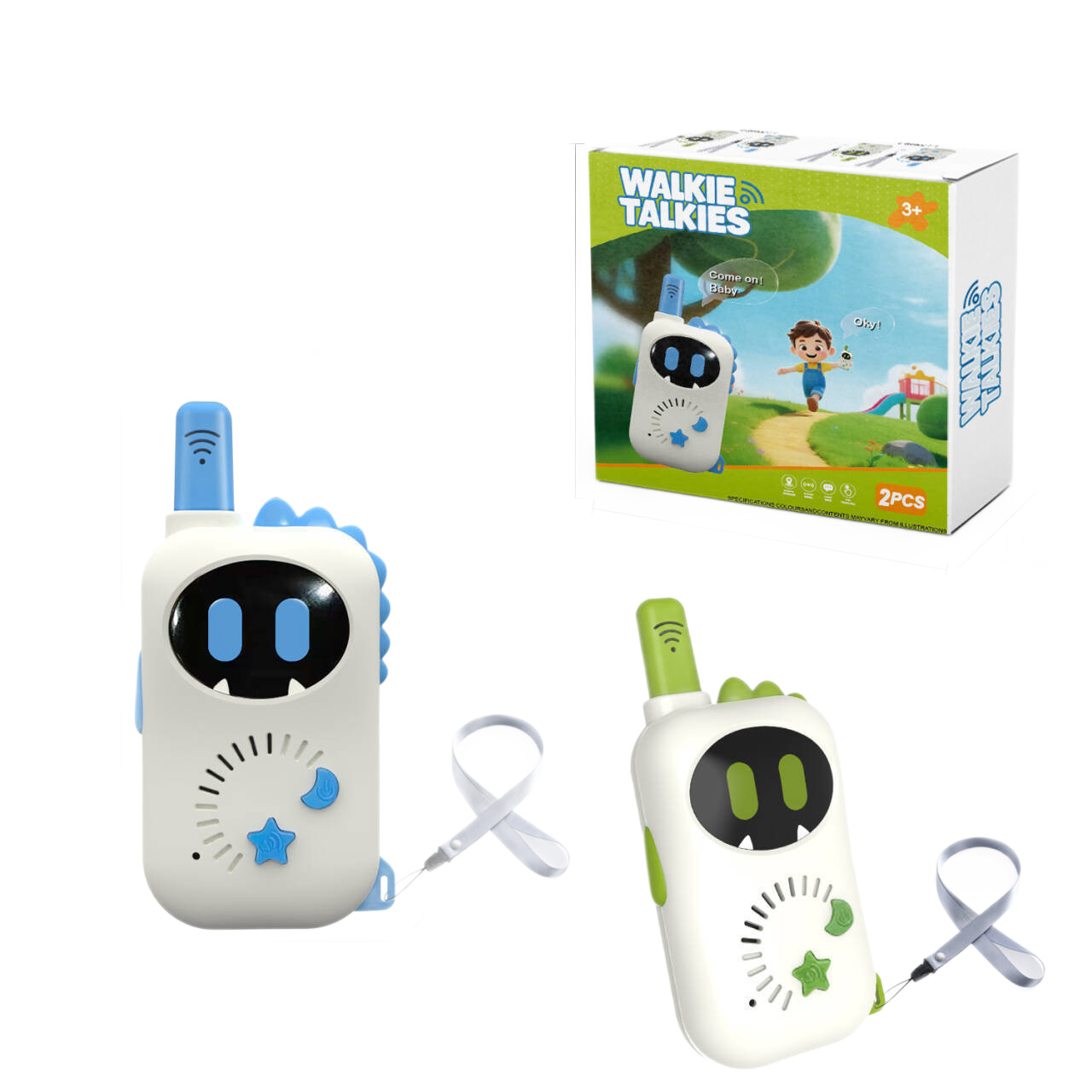 Intercomunicador infantil transfronterizo juguete interactivo padre-hijo intercomunicador inalámbrico buscapersonas regalo de cumpleaños juguetes de puzzle