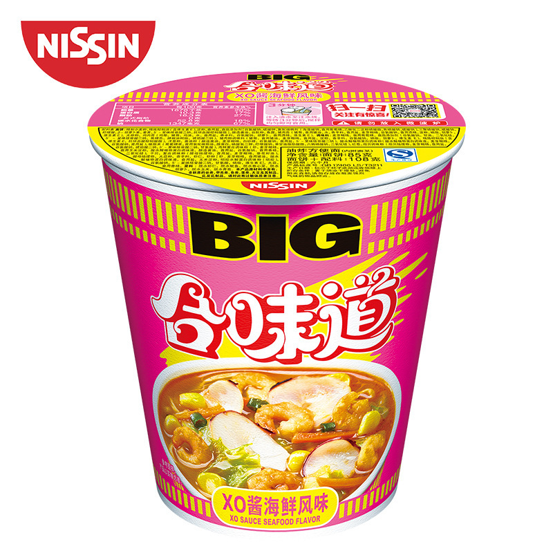 Nissin Hewei BIG [Seafood with XO Sauce] 108g (single cup)