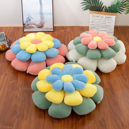 Daisy flower cushion sofa cushion office chair cushion plush toy doll sunflower pillow