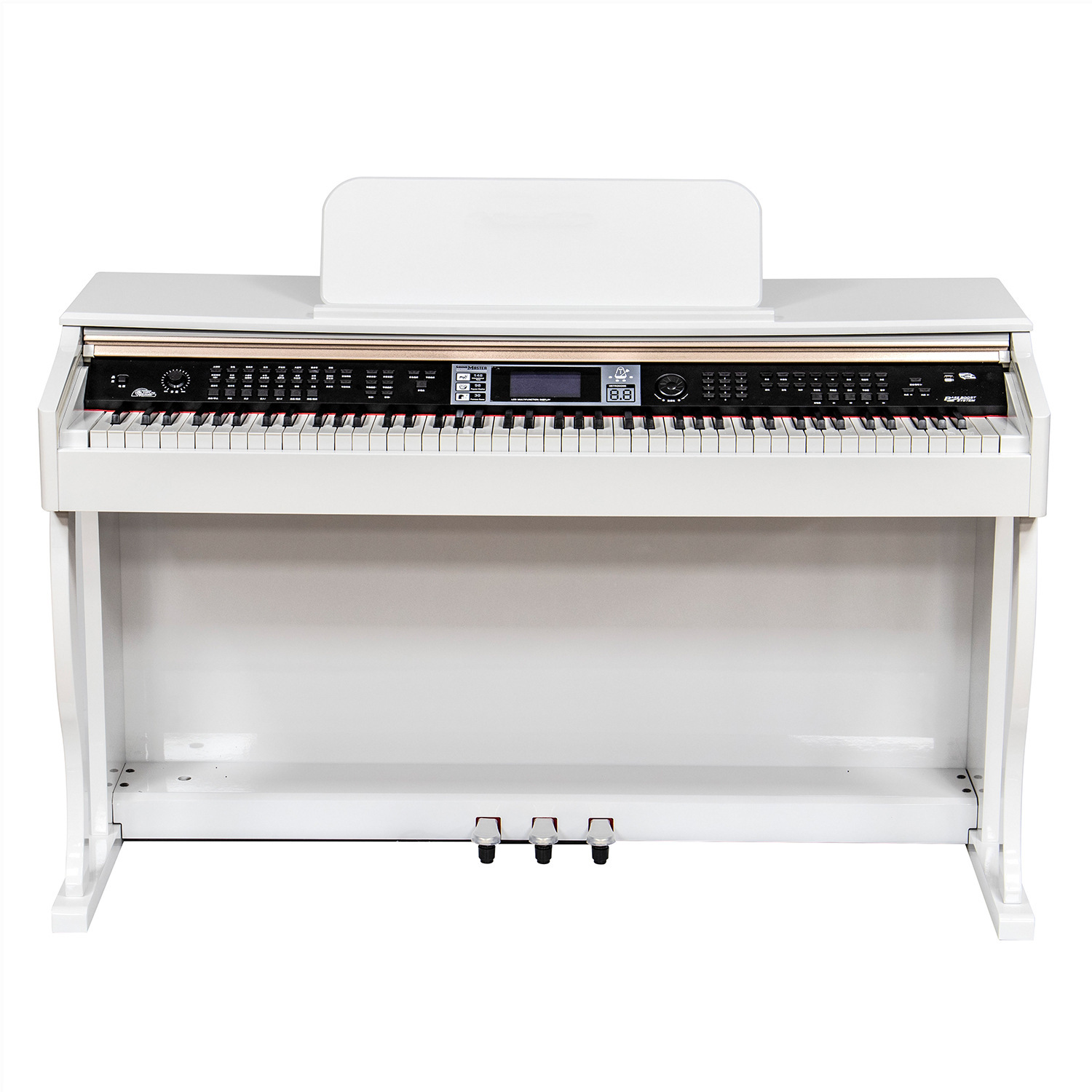 Piano eléctrico de 88 teclas, martillo de acero eléctrico, piano vertical de grado profesional, piano electrónico, piano digital inteligente electrónico
