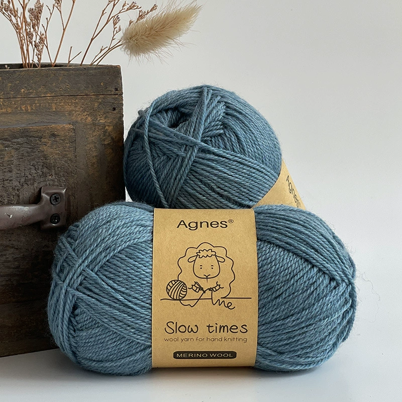 Заводская оптовая продажа Agnes Slow time, Basulan Mero Nagu шерсть шерсть ручная тканая DIY