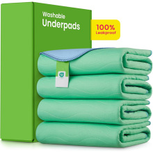 深绿色吸水防渗漏可洗成人小孩隔尿垫床垫坐垫家用护理垫