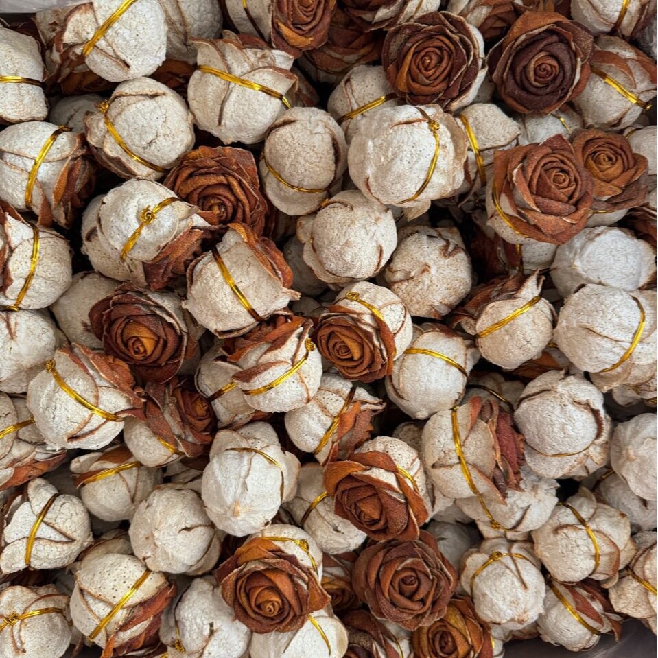 Xinhui Chenpi Rose Shaped Dried Tangerine Peel Flower 600g Gift Box for Tea and Brewing key features