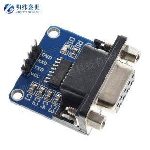 ���lMAX3232 RS232�DTTL�����D�Q��ģ�K DB9�B����MAX232�B����