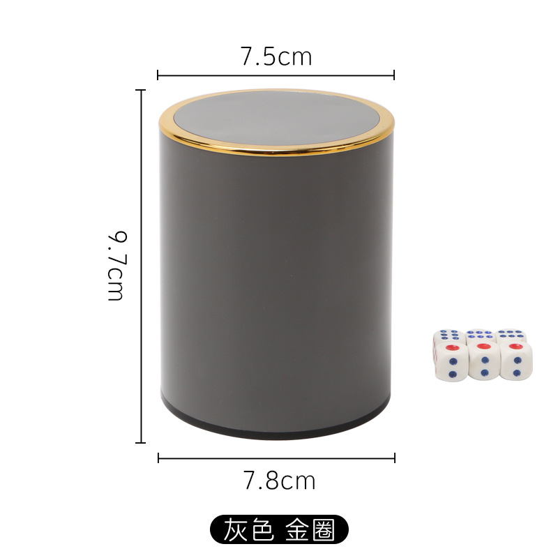 Personalidad creativa de alta calidad, dados de alta calidad, set de marca de moda, barra de lanzamiento, logotipo de color especial de ktv