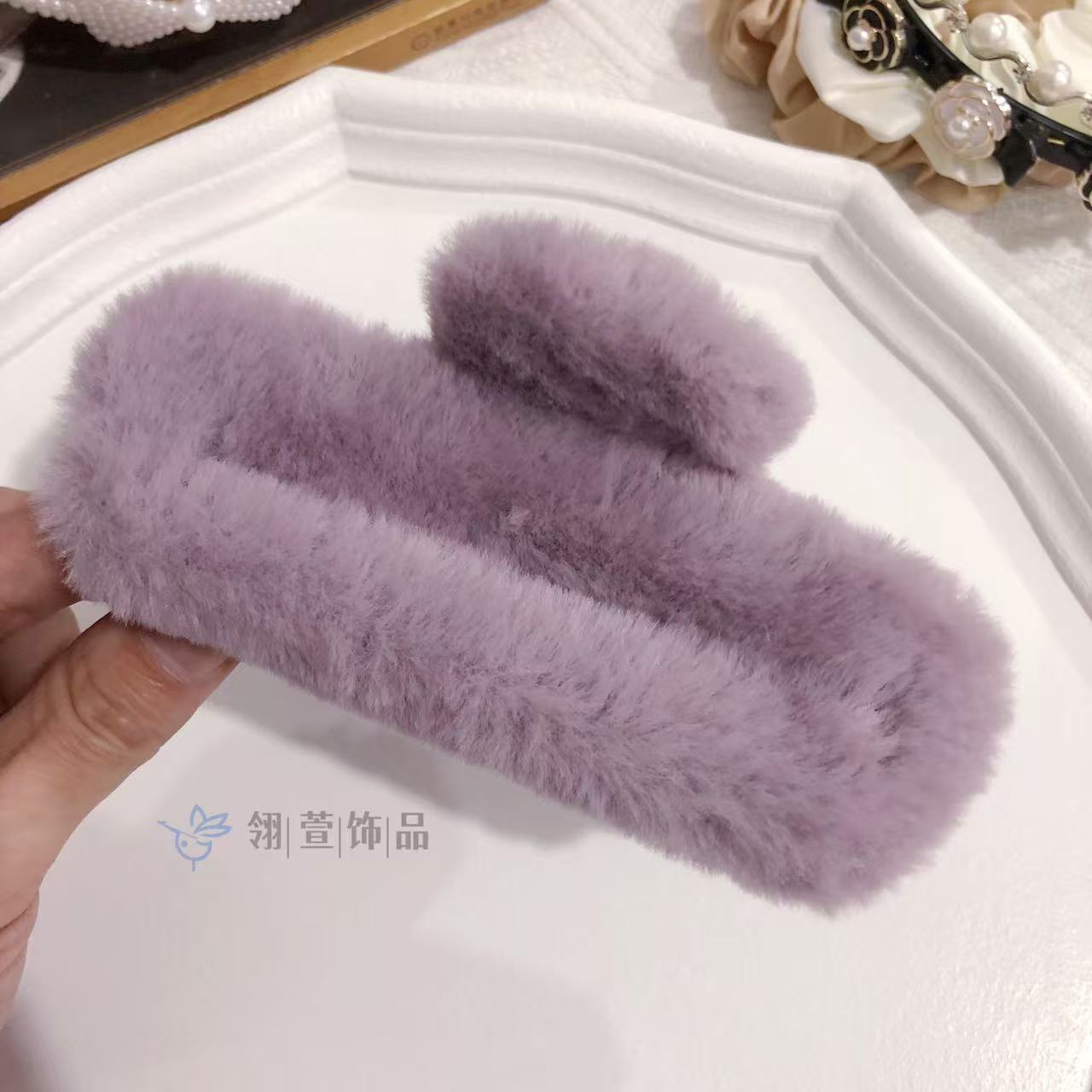 13cm 정사각형 원(05#보라색 빨간색)