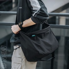 挎包单肩日系潮流休闲斜挎包男学生包-质量保证/一件代发
