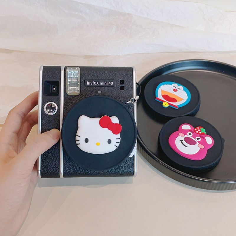 Suitable for Fuji polonoid instax mini 40 special polonoid silicone lens cover portable camera cover