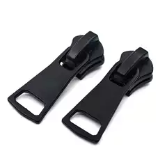 Tie No. 3 No. 5 No. 8 No. 10/15/20 Resin Zipper Thickened Large Metal Tie Black Zipper