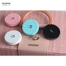 适用富士微单fx卡口用泛焦饼干镜头粉色多种颜色奥可选利奥