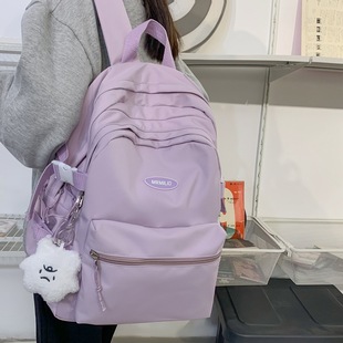 New Schoolbag Women's Korean-style Simple Primary School Students Harajuku Style Japanese Campus Large Capacity Junior High School College Backpack