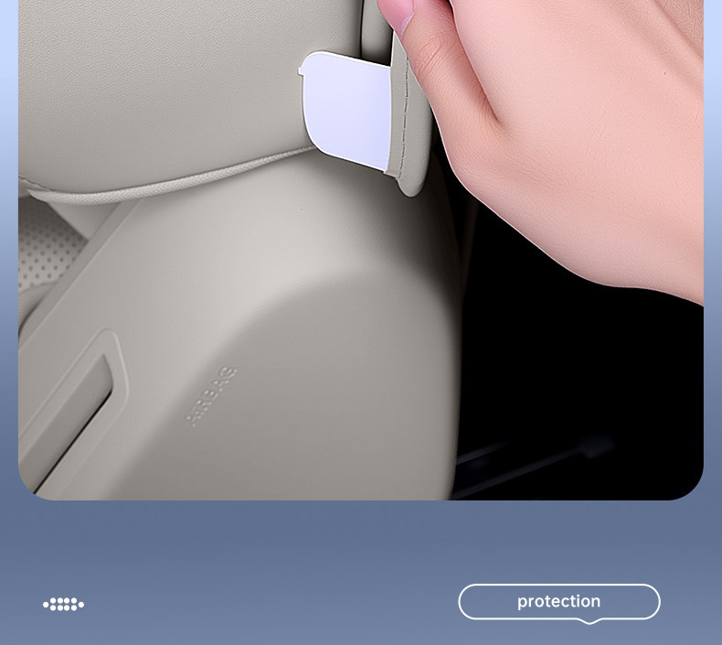 Suitable for Lynk & Co 08Em-P Seat Anti-Kick Pad, Rear Seat Backrest Protection, Car Interior Modification Accessories
