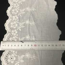 水溶刺绣棉线棉布镂空花边半成品辅料lace蕾丝连衣裙配饰批发