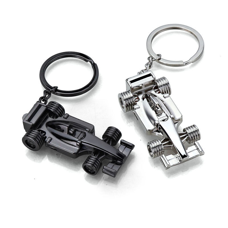 Creative F1 Racing Keychain Pendant Small Gift Racing Club Peripheral Souvenirs Can Be Customized with Laser E18