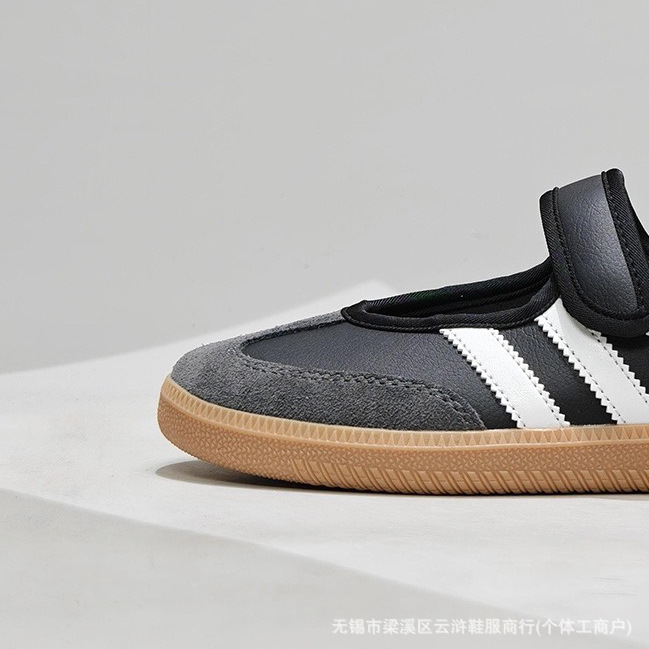 Putian Pure Original Samba Mary Jane Shoes with Velcro Jane Retro German Training Versatile Casual Ballet Dance Sneakers Putian Pure Original Samba Mary Jane Shoes with Velcro Jane Retro German Training Versatile Casual Ballet Dance Sneakers