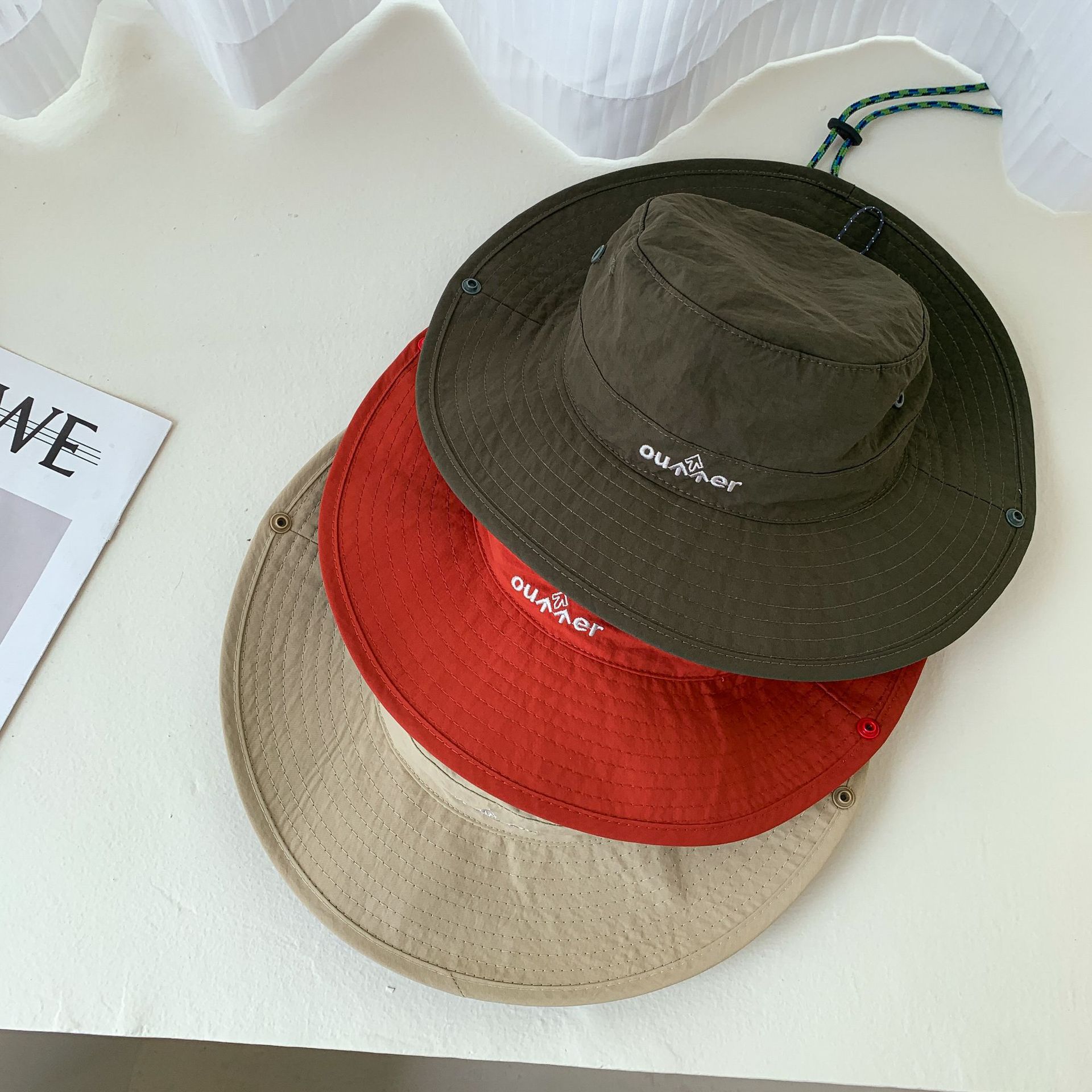 Sugar Pear ropa infantil sombrero de pescador de verano delgado 2026 protección solar ocio para niños y niñas bebés al aire libre sombrero solar