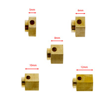 III AXI03007三代黄铜结合器 加宽配重结合器 12mm六角轮座