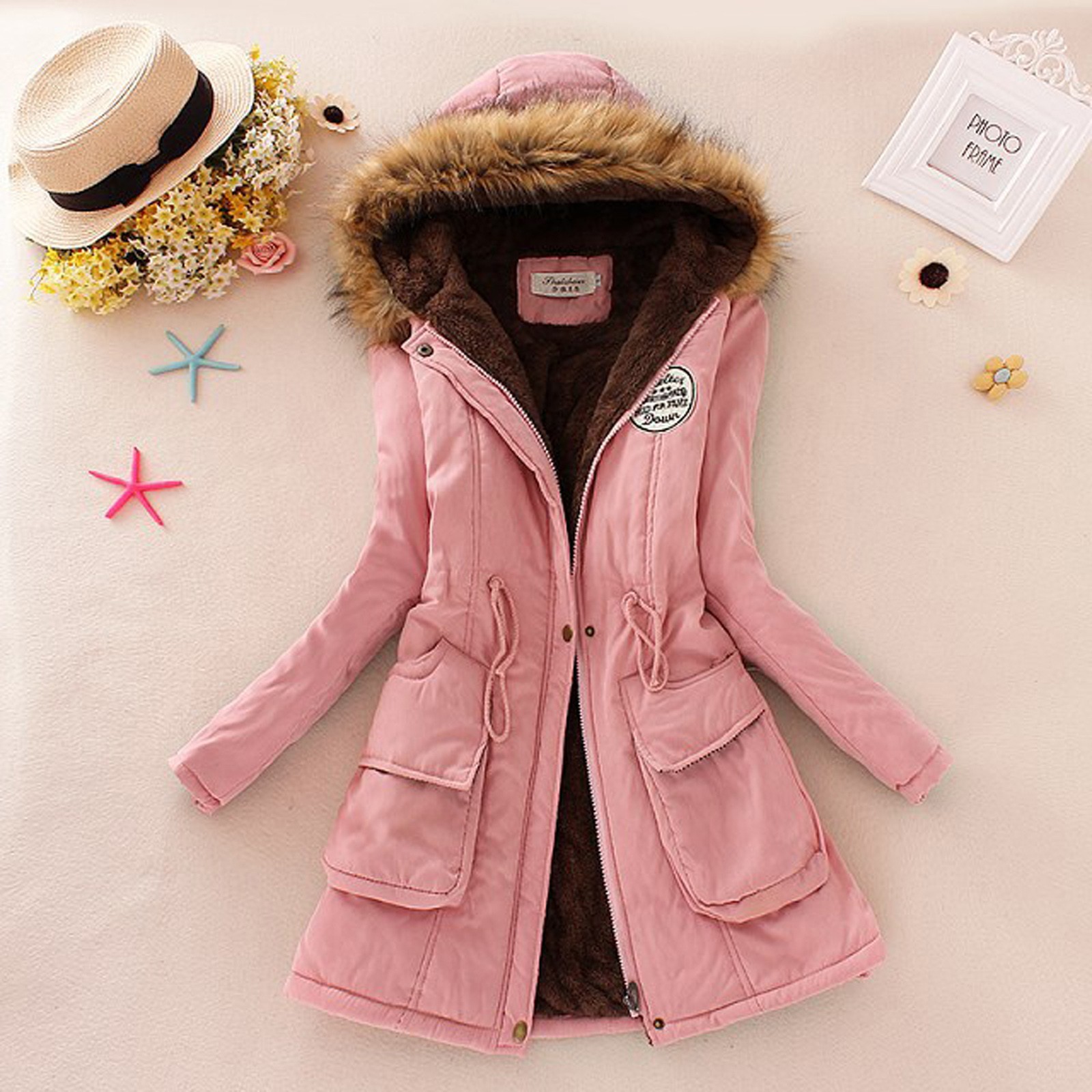 Chaqueta de invierno de gran tamaño para mujer – abrigo cálido y elegante de temporada