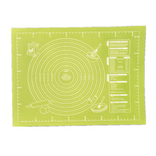 硅胶揉面垫擀面垫厨房烘焙工具防脏桌面垫案板不沾垫带刻度表现货