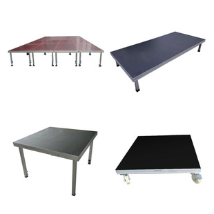Factory Direct Sales Concert Wedding t Stage Mobile Assembled Foldableing Stage for Schools and Various Parties