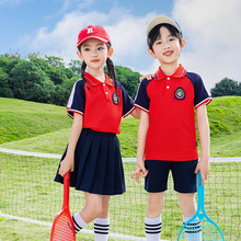 小学生校服夏季套装2025新款夏装幼儿园园服亲子活动儿童老师班服