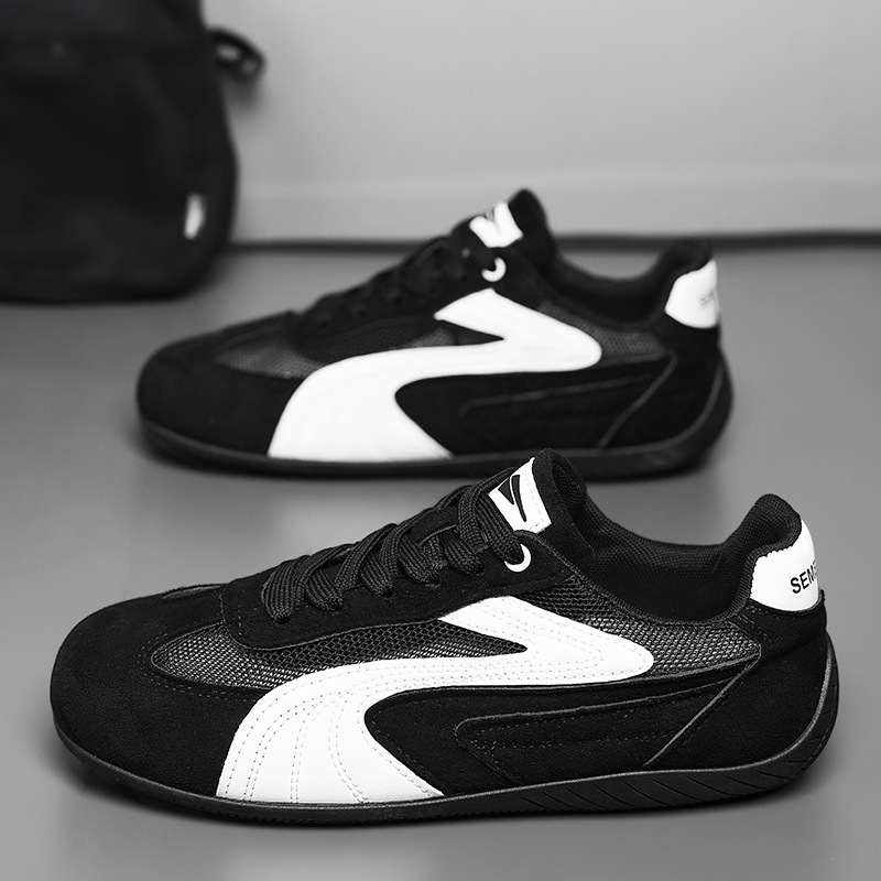 Zapatos deportivos de malla estilo pareja para hombres, zapatillas de deporte de verano, zapatos de entrenamiento moral para hombres, zapatos casuales para mujeres, estudiantes jóvenes 2025