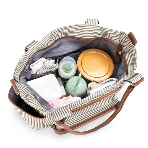 Mummy bag, handbag, multifunctional large-capacity mommy bag, mother and baby diaper bag, out-and-out handbag
