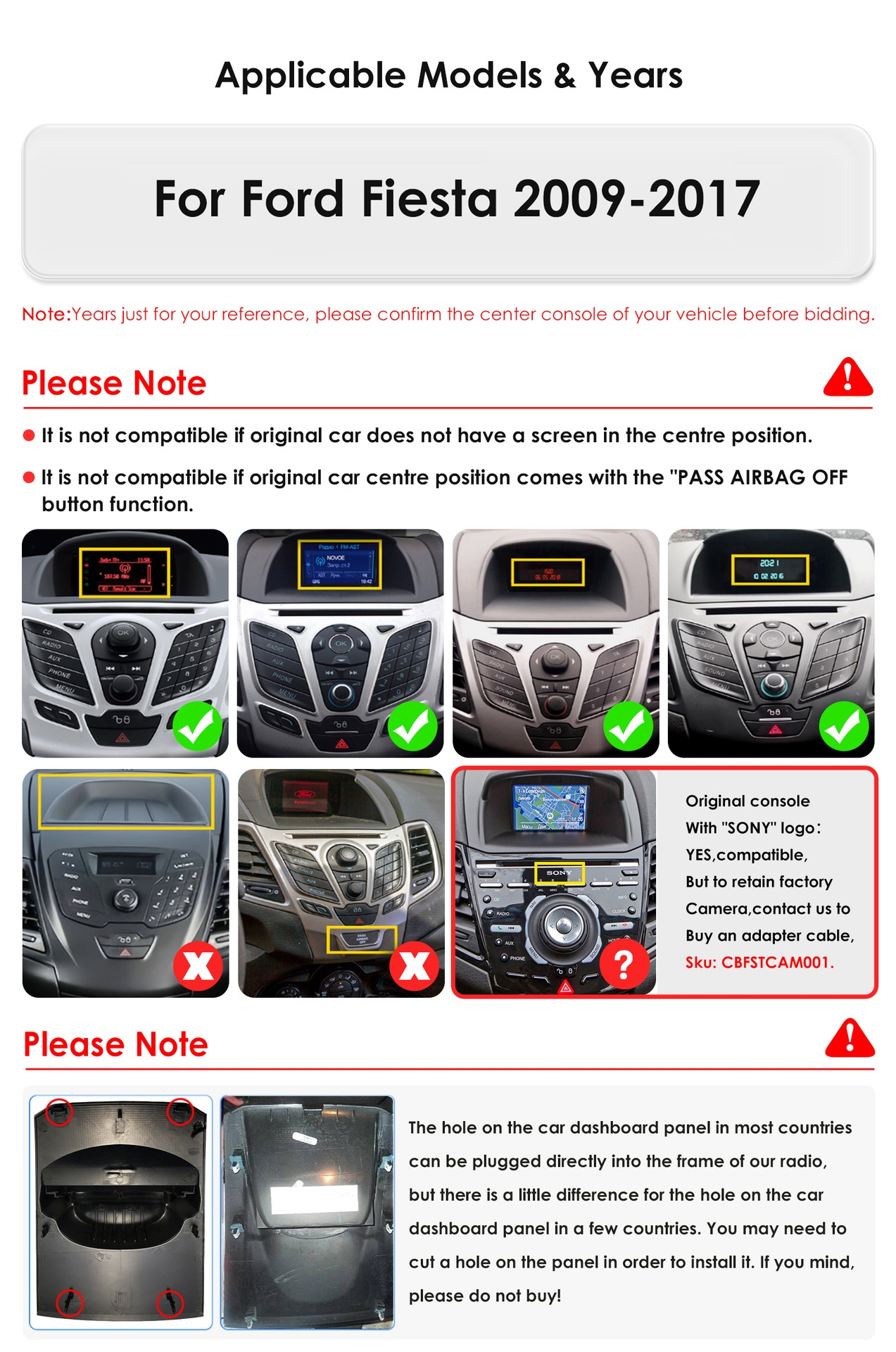 Central Control Navigation Is Suitable for Ford Fiesta 09-16 Models with Vertical Screen Bluetooth Player Multimedia Navigation System
