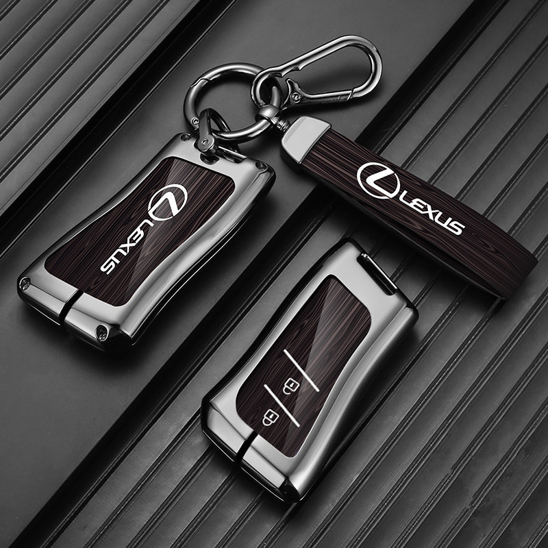Suitable for the old ES car key set of Lexus, CT200H buckle LS Lingzhi GX metal key protective case buckle 2