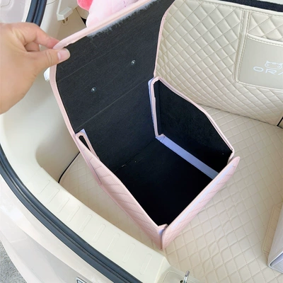 Car storage bag/box — car trunk storage box storage