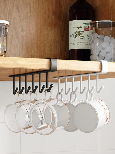 VHM7 wholesale kitchen cup holder cup hook storage rack water cup tea cup coffee mug hanger upside down