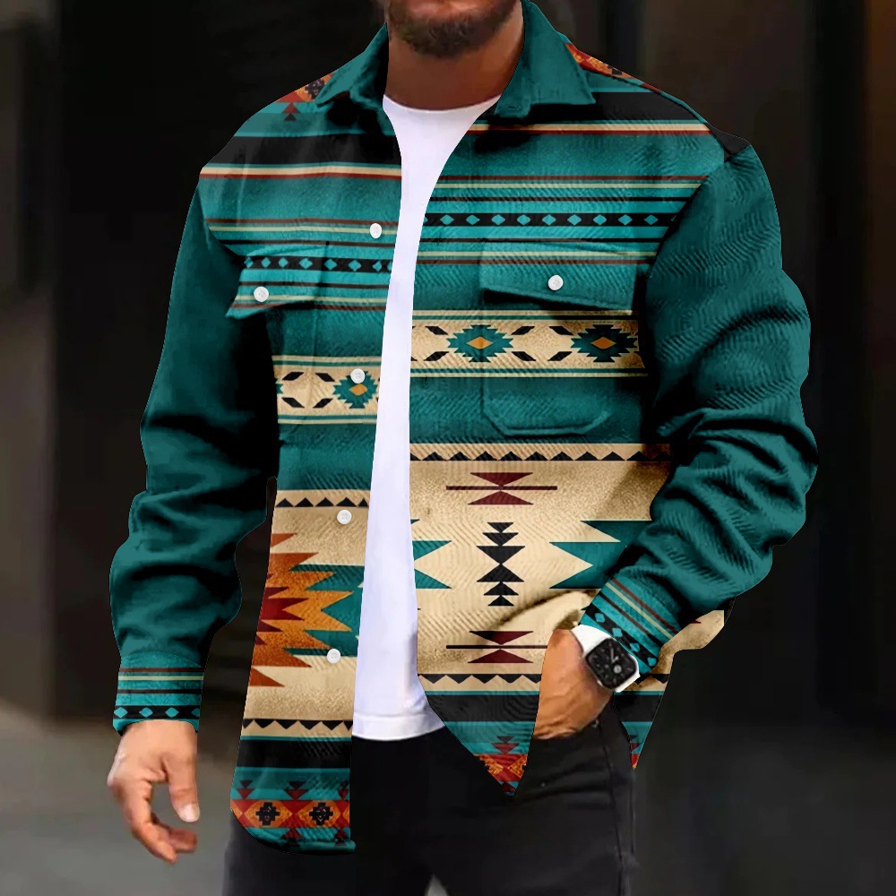 Chaqueta de manga larga con solapa al estilo del puerto de la calle principal para hombres Chaqueta de temperamento de moda de todo fósforo de tendencia de primavera y otoño MD05