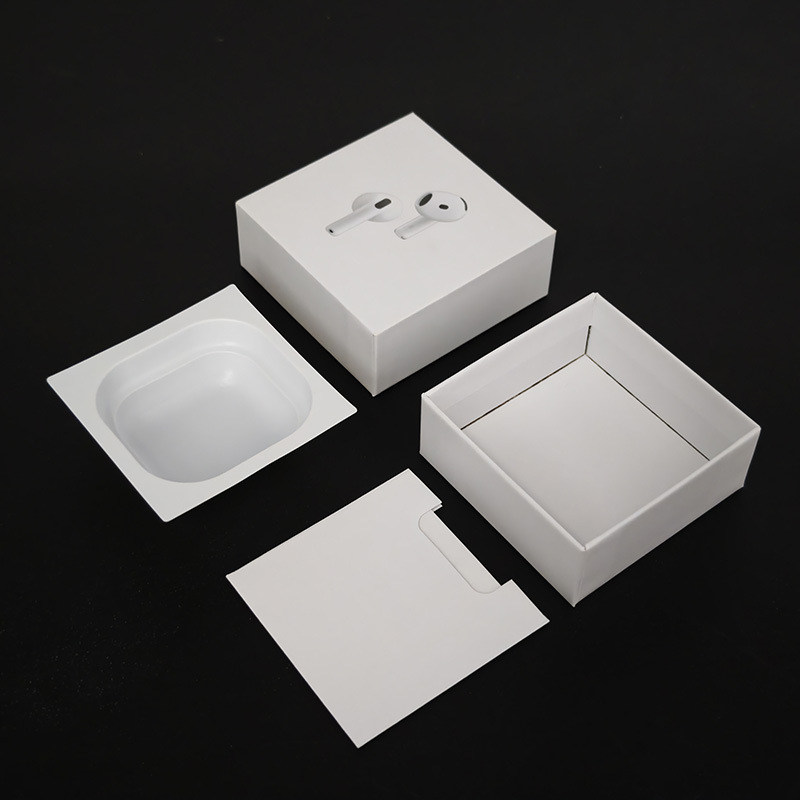 Caja de Embalaje de Papel Tipo Tapa y Base para Auriculares Bluetooth image 11