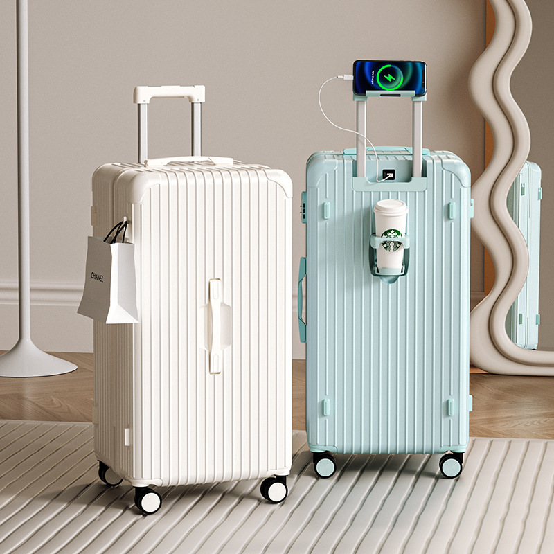 New Super-Large Capacity Student Luggage Suitcase for Women 32inch Stylish Trolley Suitcase 20inch Carry-On Password-Protected Travel Suitcase New Super-Large Capacity Student Luggage Suitcase for Women 32inch Stylish Trolley Suitcase 20inch Carry-On Password-Protected Travel Suitcase