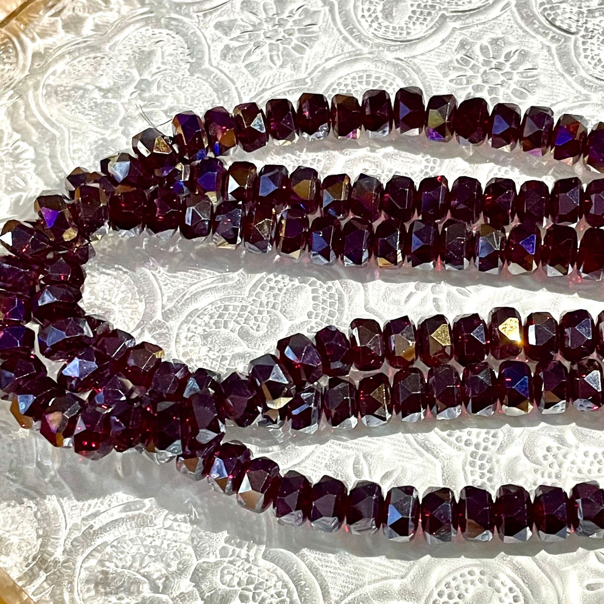 8mm Rainbow Wheel Jingjing Diy Jewelry Este embrión Vidrio Cristal Jewelry Pulsera Collar Moda Jewelry Accesorios dispersos