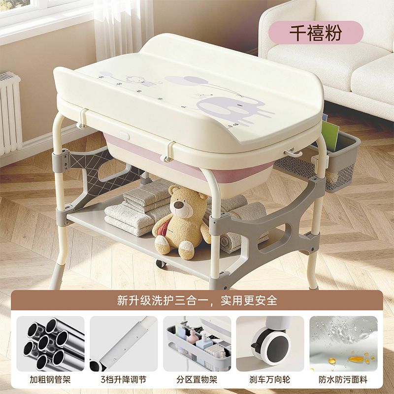 Fabricante tabla de pañales, tabla de cuidado infantil, baño multifuncional, cambio de pañales, toque de cama portátil móvil image 2