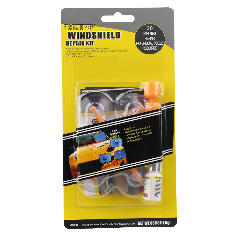 [Cross-Border] Car Glass Repair Tool Windshield Repair Fluid Crack Repair Magic Tool Glass Repair Fluid