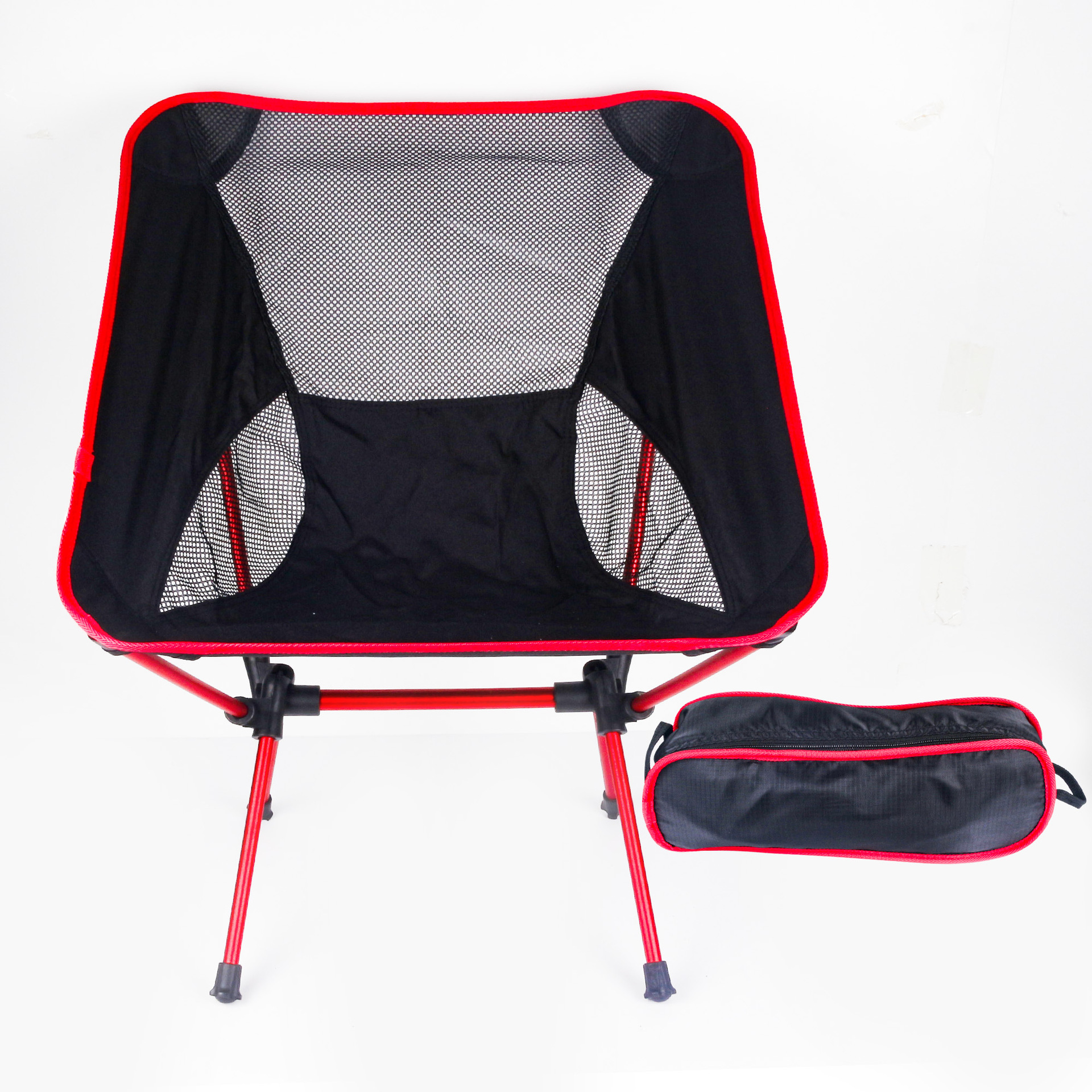 Silla DE LA LUNA al aire libre que acampa silla plegable Silla de respaldo portátil de ocio silla plegable de aleación de aluminio ultraligera