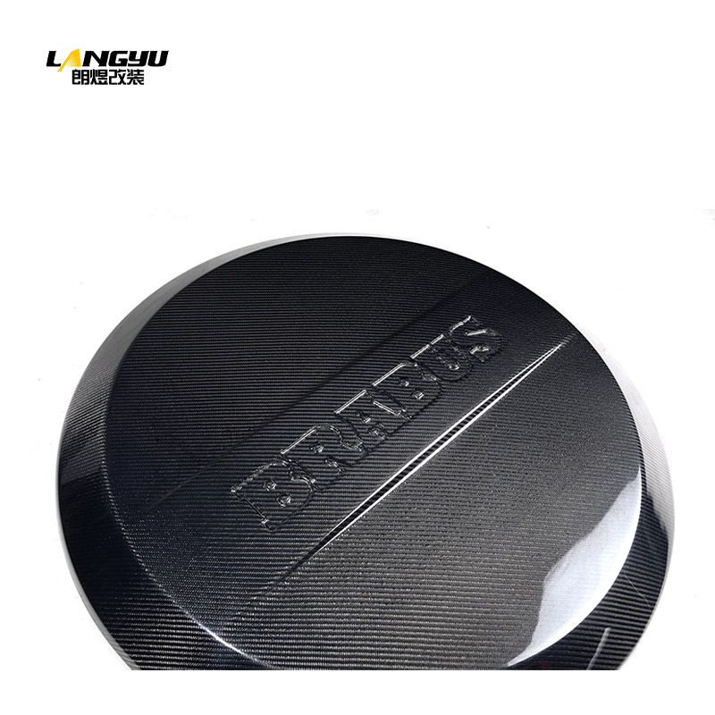 Langyu Is Suitable for Mercedes-Benz Large Gw464 Modified Brabus Spare Tire Cover, Tire Deformation and Wrinkles in the Trunk