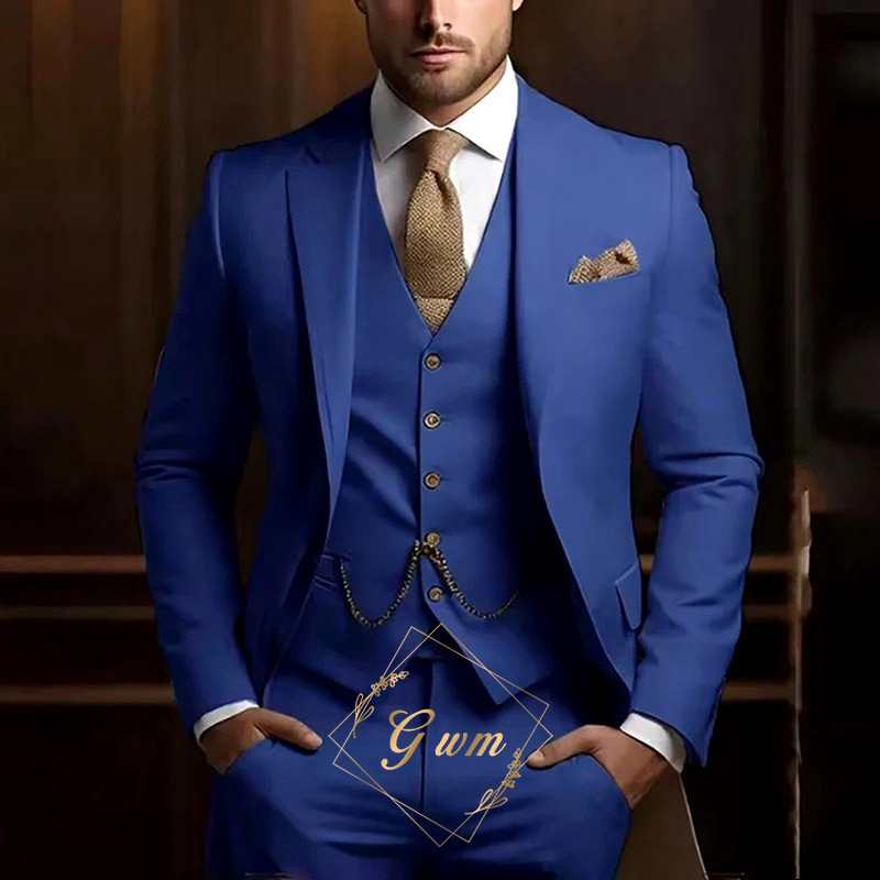 (Cross-border trading), suit, set, dress for events, high-quality style, 3 piece set, European style 3
