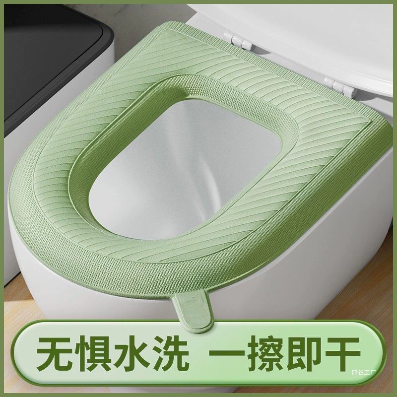 Водонепроницаемая подушка для сиденья унитаза, универсальное кольцо для унитаза на все времена года, силиконовая подушка из пенопласта, можно стирать летом, одноразовая