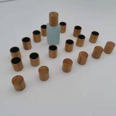 源メーカーは必要に応じて香水竹木蓋ガラス瓶木製蓋精油瓶アロマボトル木蓋を作る