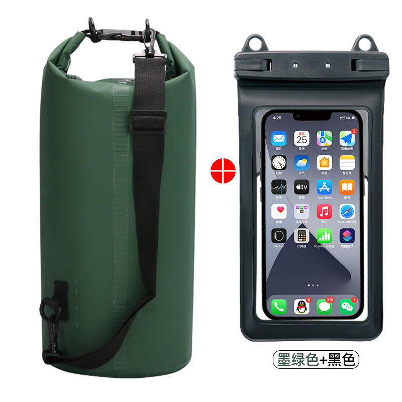 Verano playa caliente deriva bolsa de natación al aire libre mochila individual PVC impermeable bolsa de teléfono móvil Portátil Bolsa de cubo grande