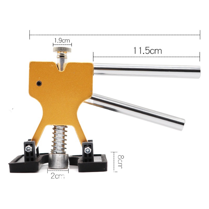 Coche cóncavo y convexo herramienta de succión de reparación hoja de metal sin pintura cuerpo que forma junta de dibujo de reparación sin fisuras