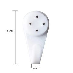 Plastic seamless hooks, decorative paintings, meter boxes, wall racks, photo frames, seamless nails, small, medium and large models