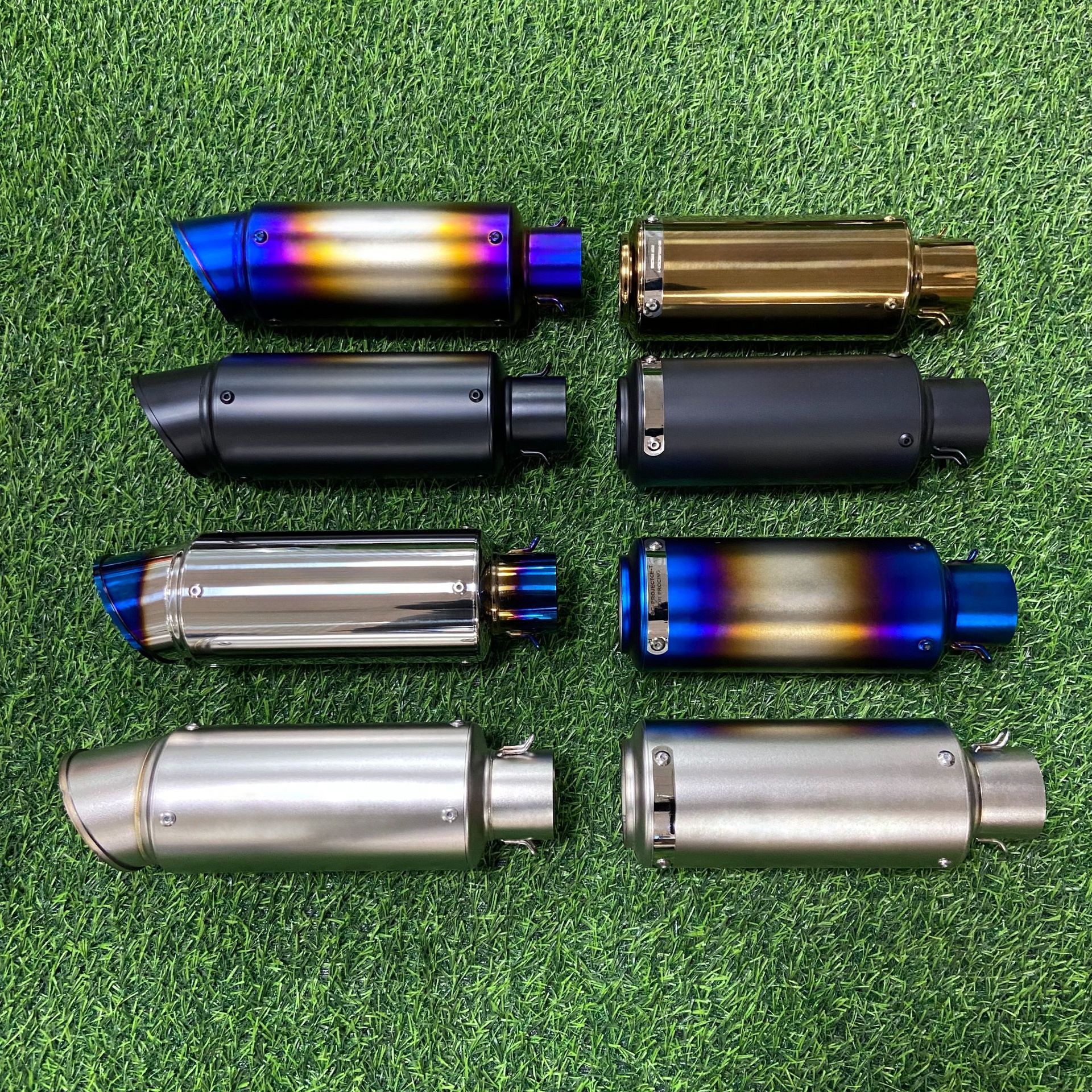 Motorcycle exhaust pipe 89 barrel SC series ZX4R race 800 450SR 250RR NINJA400 universal